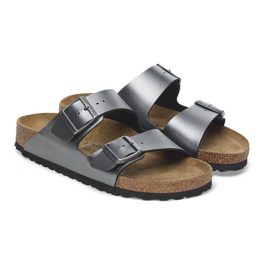 BIRKENSTOCK ARIZONA BIRKO-FLOR METALLICS NARROW
