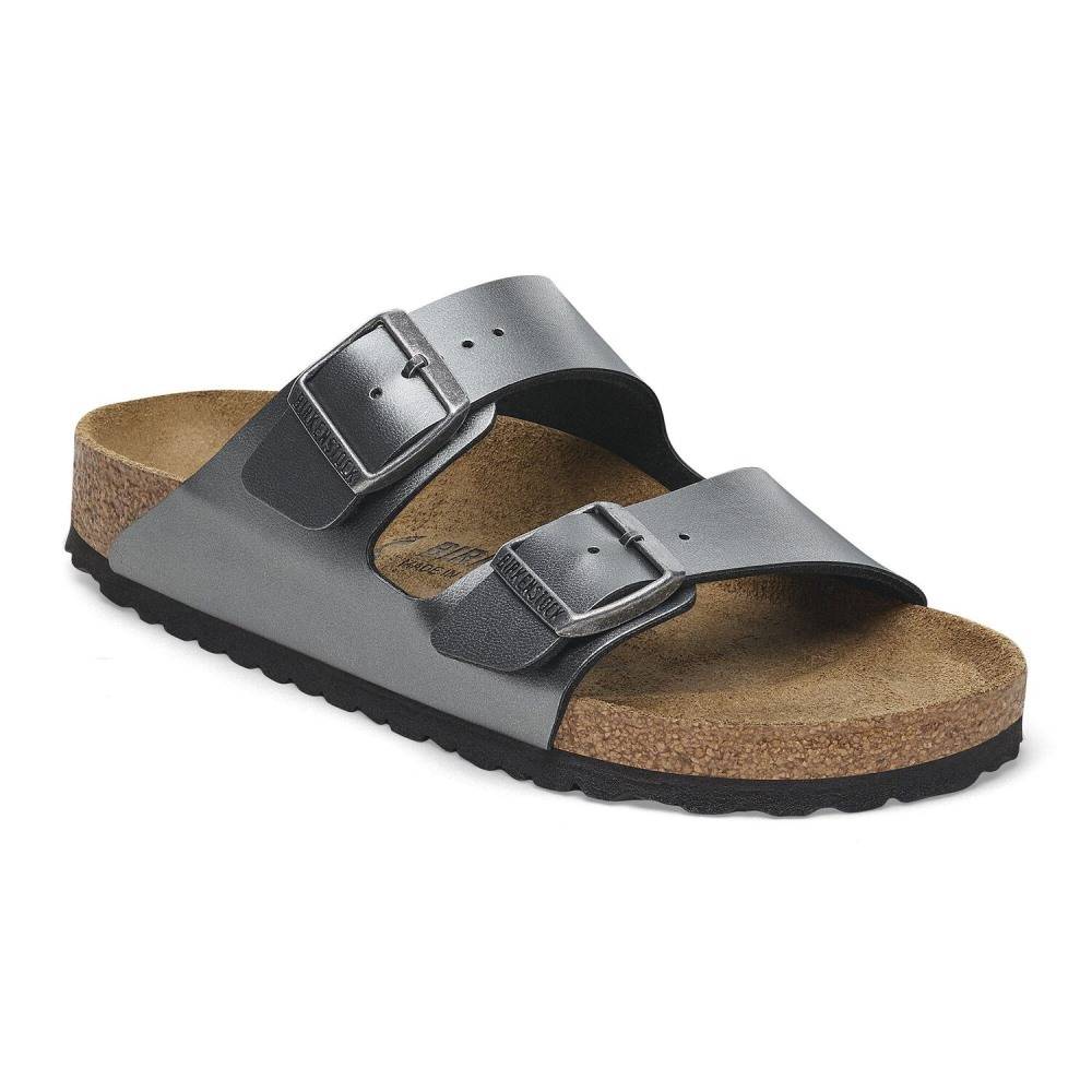 BIRKENSTOCK ARIZONA BIRKO-FLOR METALLICS NARROW
