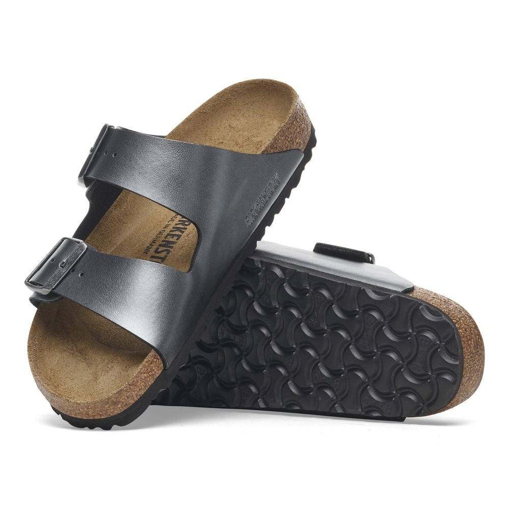 BIRKENSTOCK ARIZONA BIRKO-FLOR METALLICS NARROW