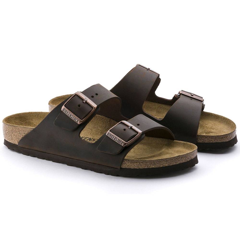 BIRKENSTOCK ARIZONA OILED LEATHER NARROW