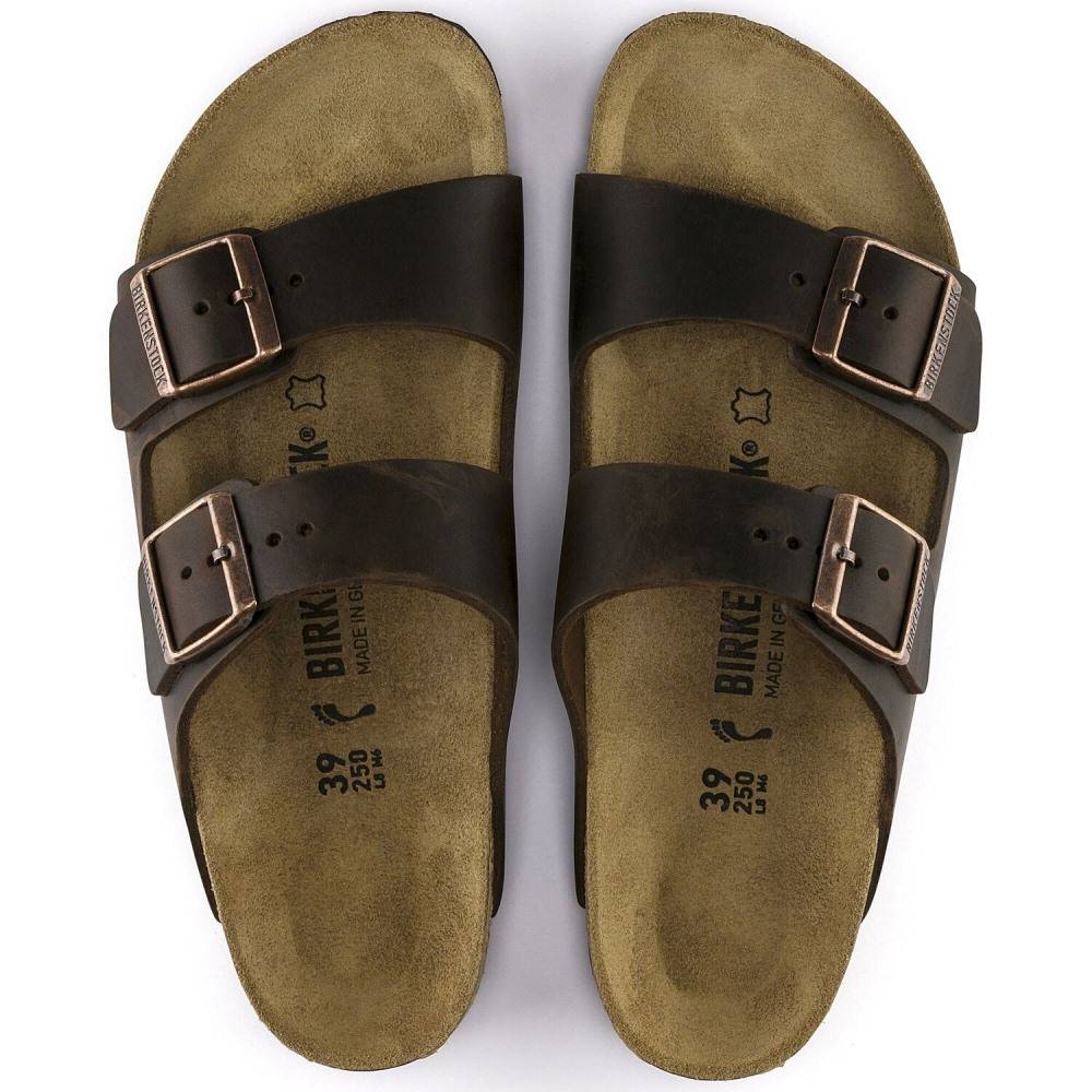 BIRKENSTOCK ARIZONA OILED LEATHER NARROW