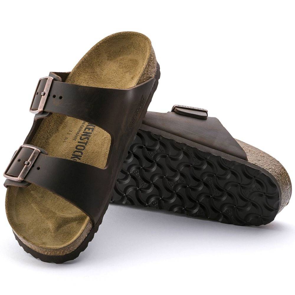 BIRKENSTOCK ARIZONA OILED LEATHER NARROW