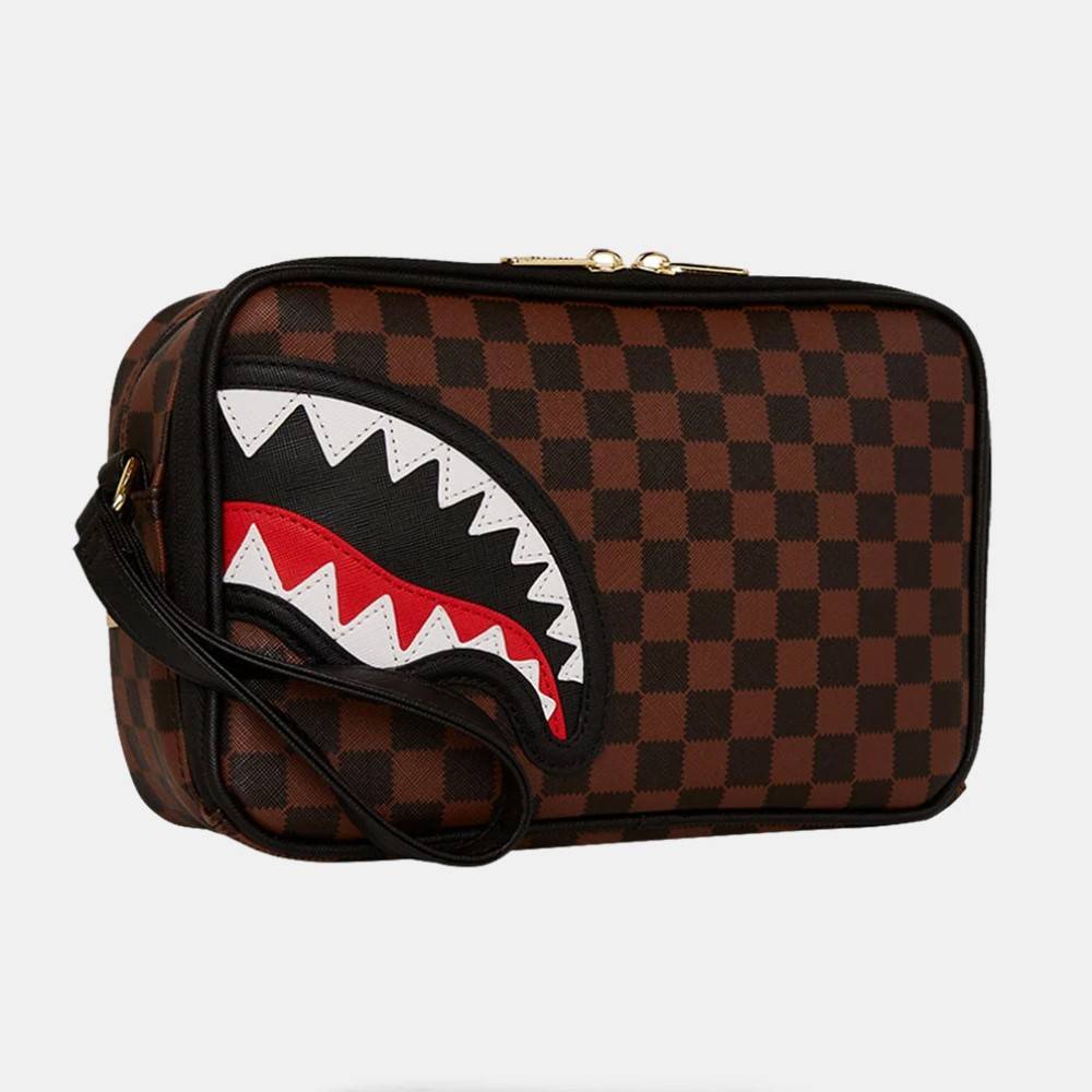 SPRAYGROUND SAWTOOTH SHARKS IN PARIS TOILETRY BRICK