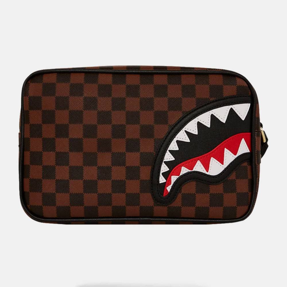 SPRAYGROUND SAWTOOTH SHARKS IN PARIS TOILETRY BRICK