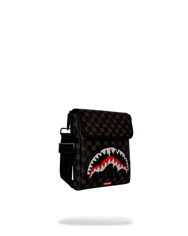 SPRAYGROUND DRIPPING SHARKS IN PARIS MESSENGER SLING