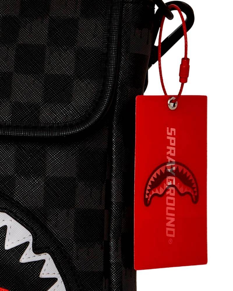 SPRAYGROUND DRIPPING SHARKS IN PARIS MESSENGER SLING