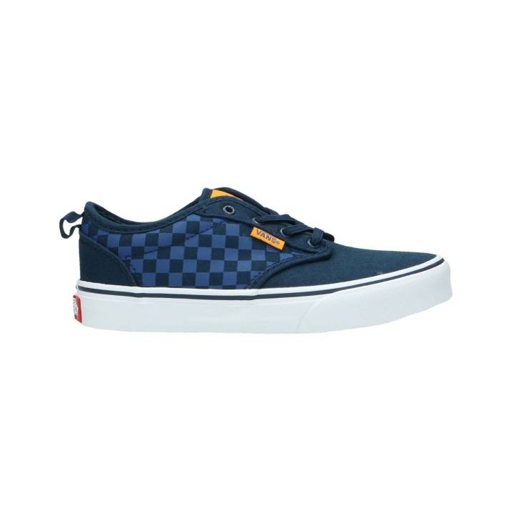 VANS ATWOOD CHECKERS SLIP-ON KIDS SHOES
