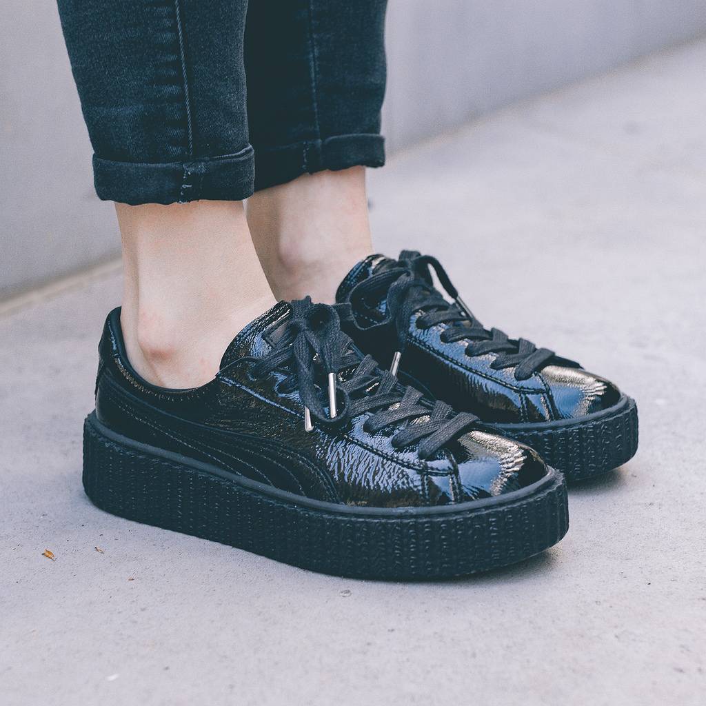 Puma creeper deals wrinkled patent