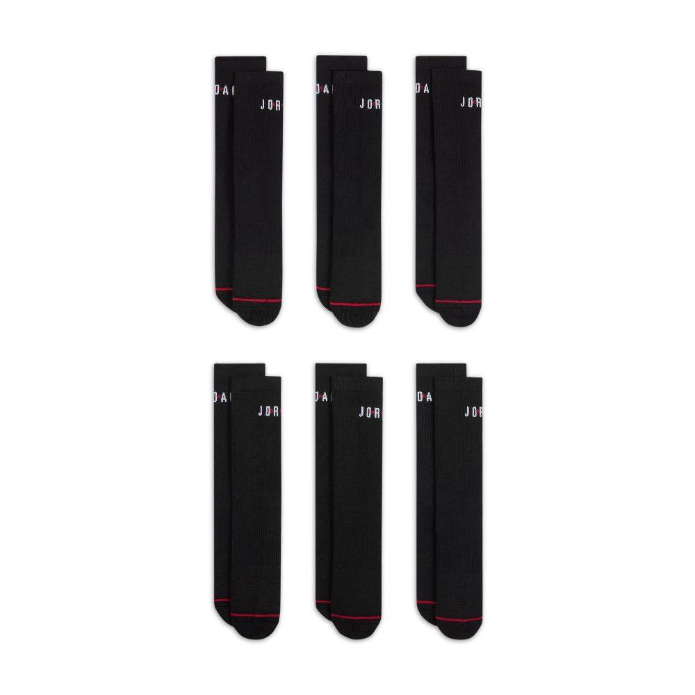 NIKE JORDAN EVERYDAY CREW 6PPK SOCKS
