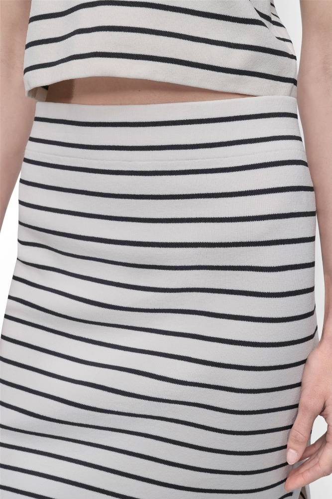 DKNY HIGH-RISE MIDI SWEATER PENCIL SKIRT