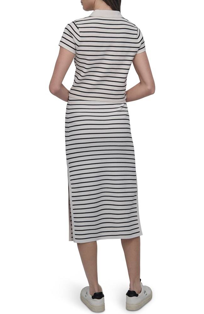 DKNY HIGH-RISE MIDI SWEATER PENCIL SKIRT