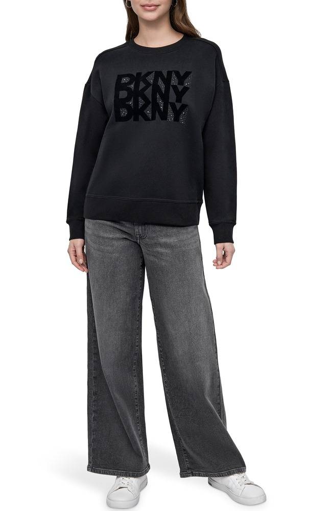DKNY LOGO SWEATER