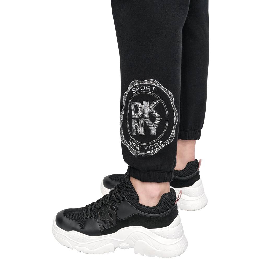 DKNY LOGO APPLIQUE PANT