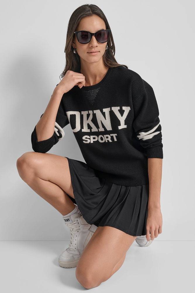 DKNY LOGO SWEATER