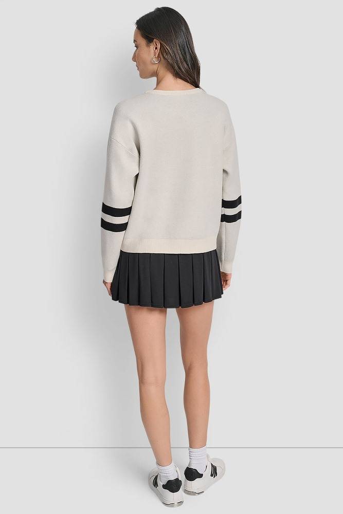 DKNY LOGO SWEATER