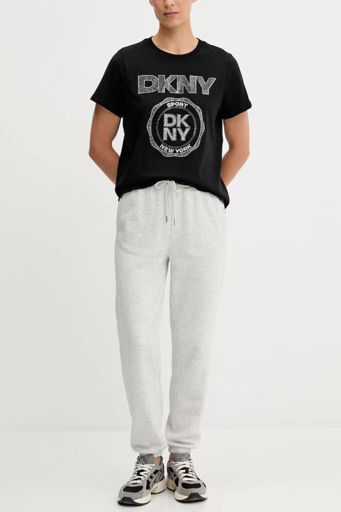 DKNY LOGO SHORT SLEEVE TOP
