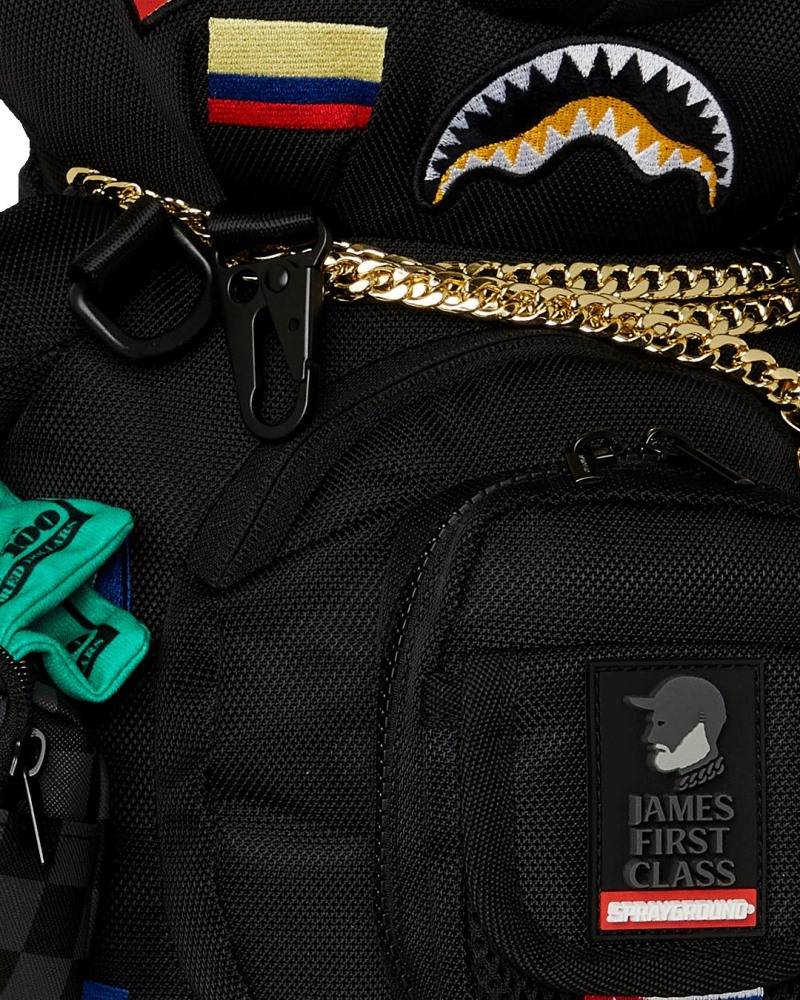 SPRAYGROUND JAMES FLAGS MONEYBEAR BACKPACK