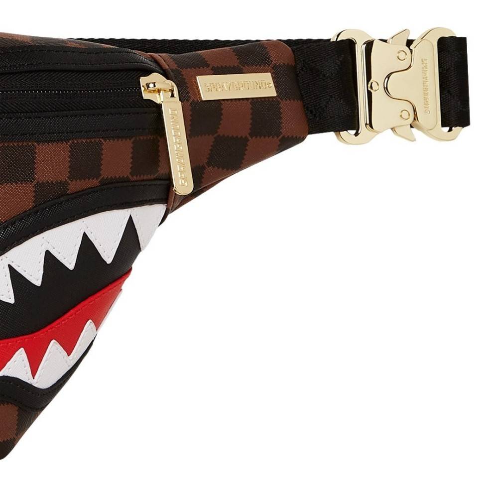 SPRAYGROUND SAWTOOTH SHARKS IN PARIS SAVVY CROSSBODY