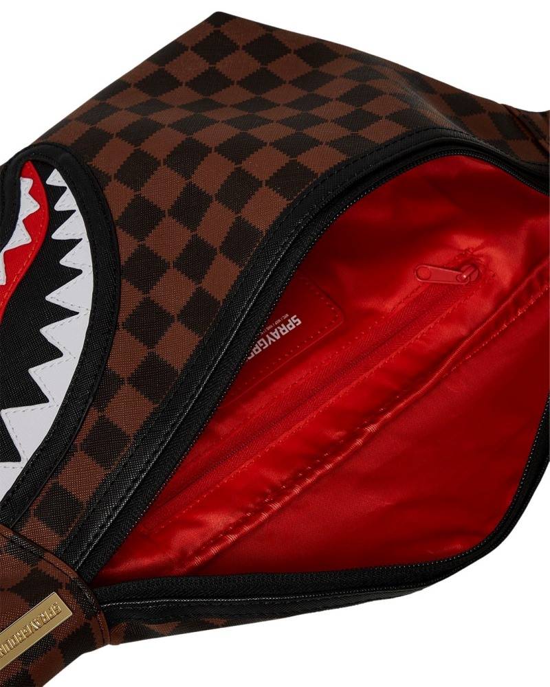 SPRAYGROUND SAWTOOTH SHARKS IN PARIS SAVVY CROSSBODY