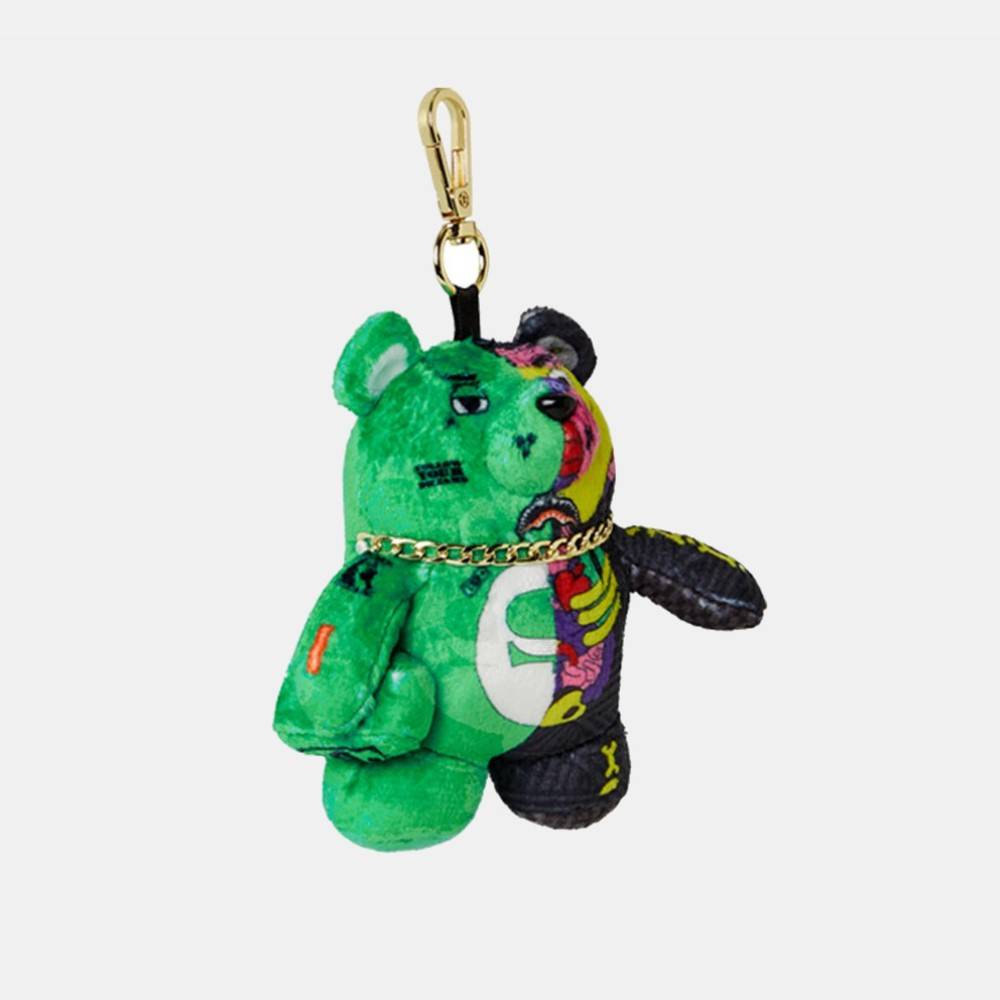 SPRAYGROUND YOUNG X RAY MYSTERY BEAR BAG CLIP
