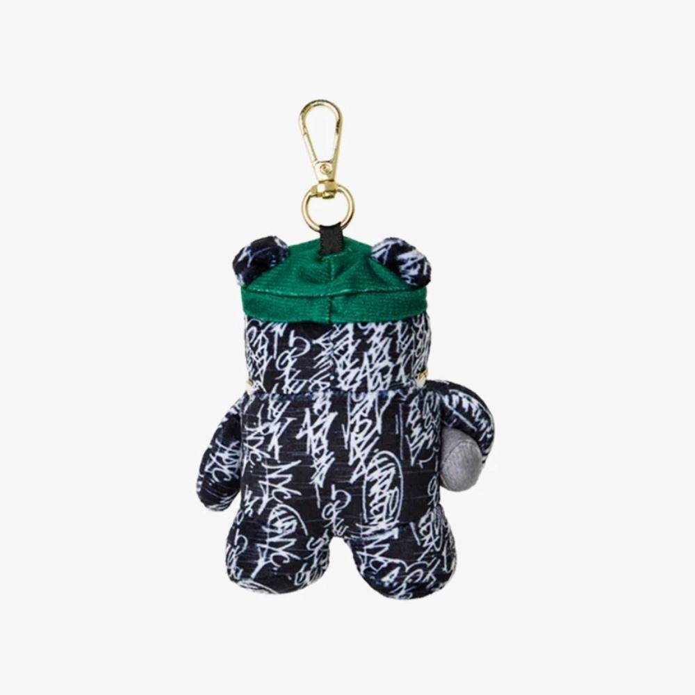 SPRAYGROUND NIGHT NIGHT MYSTERY BEAR BAG CLIP