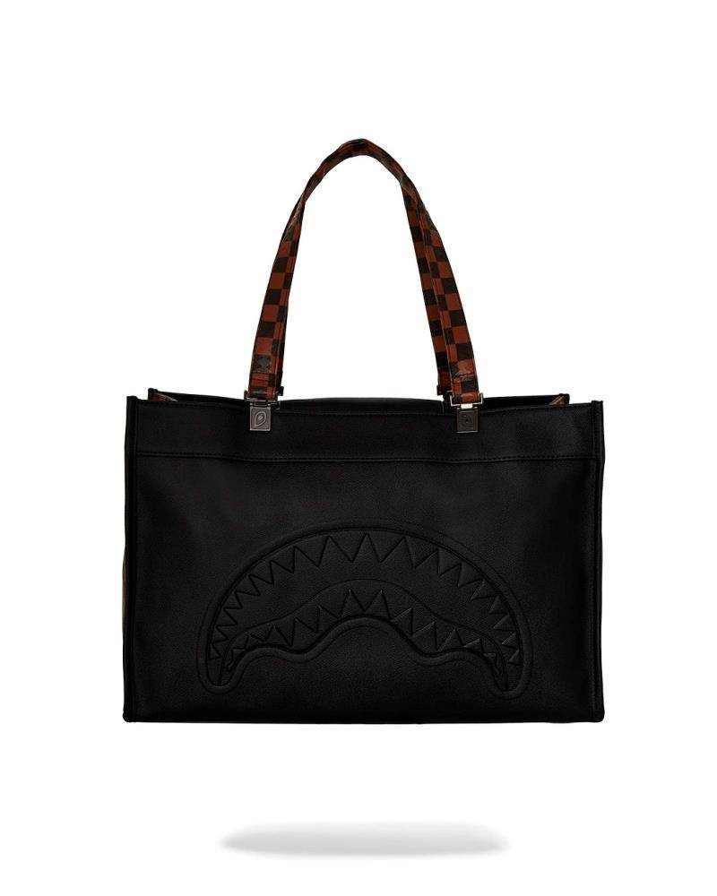 SPRAYGROUND DOSE OF CHECK DEUX TORTUGA TOTE