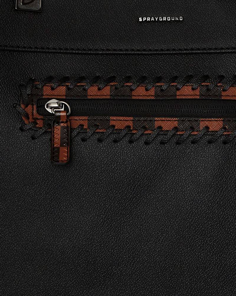 SPRAYGROUND DOSE OF CHECK DEUX TORTUGA TOTE
