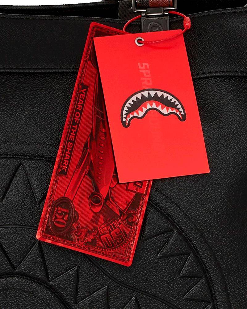 SPRAYGROUND DOSE OF CHECK DEUX TORTUGA TOTE