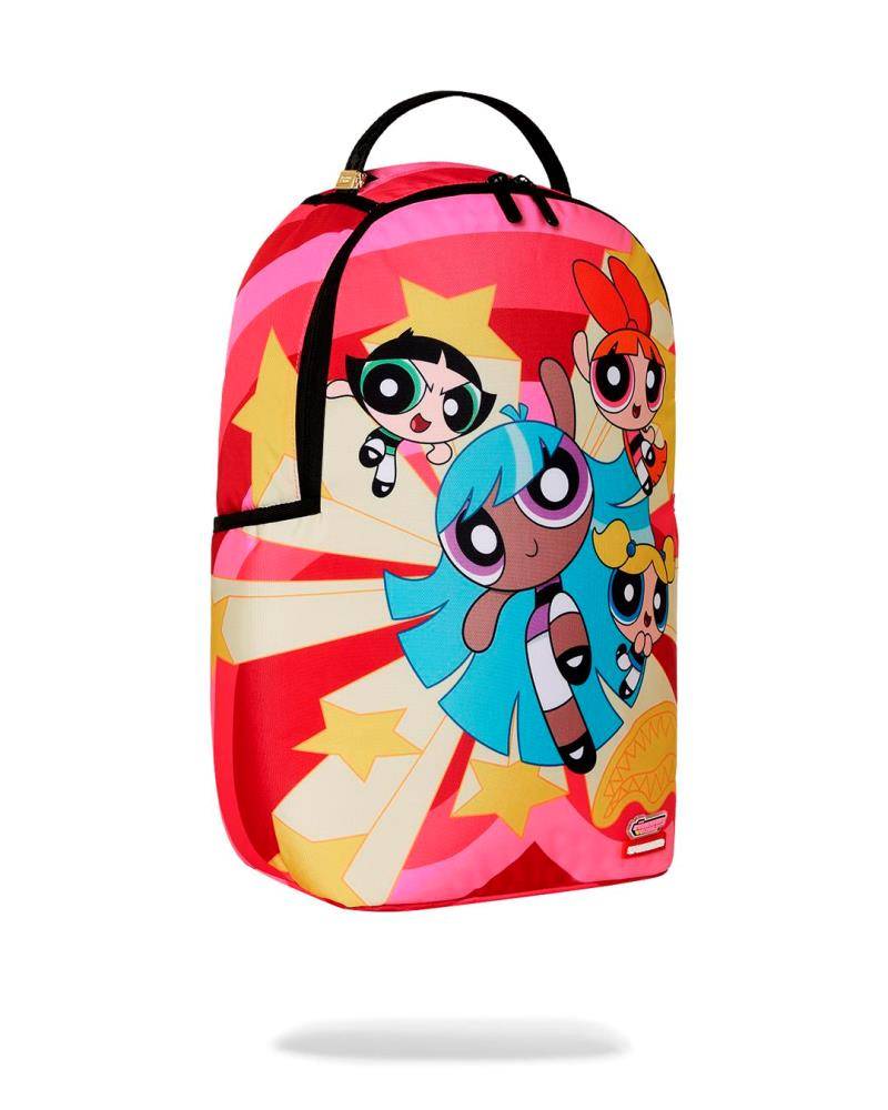 SPRAYGROUND POWER PUFF GIRLS HEART SHARK BACKPACK
