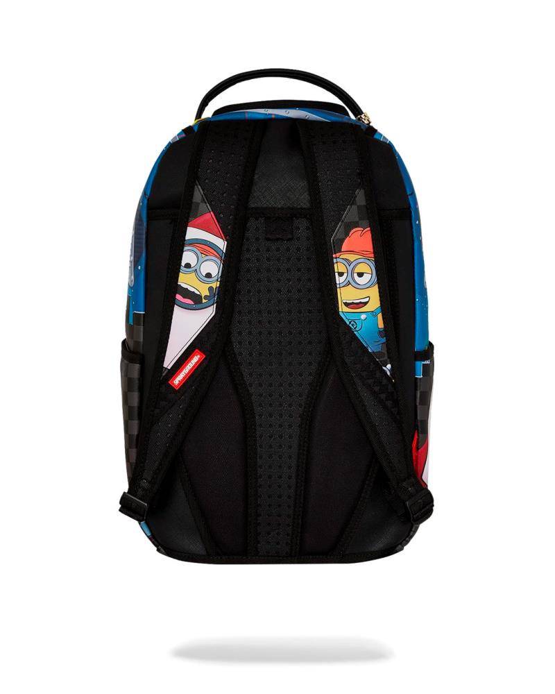 SPRAYGROUND MINION AND SPRAYGROUND SIGN BACKPACK