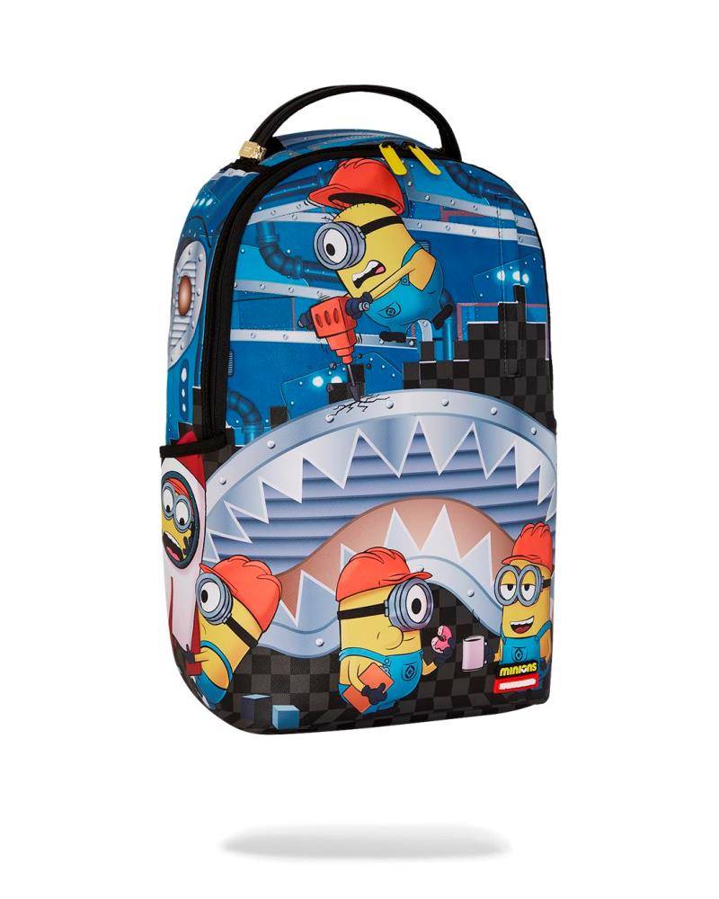 SPRAYGROUND MINION AND SPRAYGROUND SIGN BACKPACK