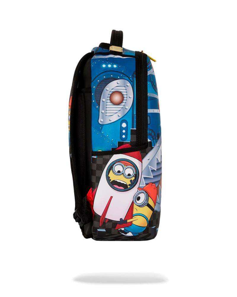 SPRAYGROUND MINION AND SPRAYGROUND SIGN BACKPACK