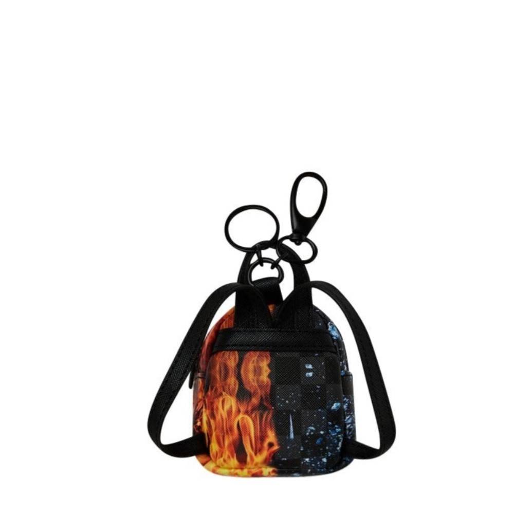 SPRAYGROUND FIRE & ICE SHARK KEYCHAIN