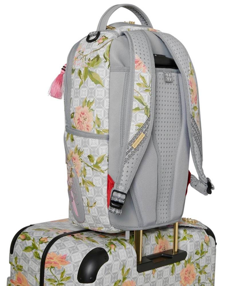 SPRAYGROUND AI FLORAL FULL SIZE LUGGAGE