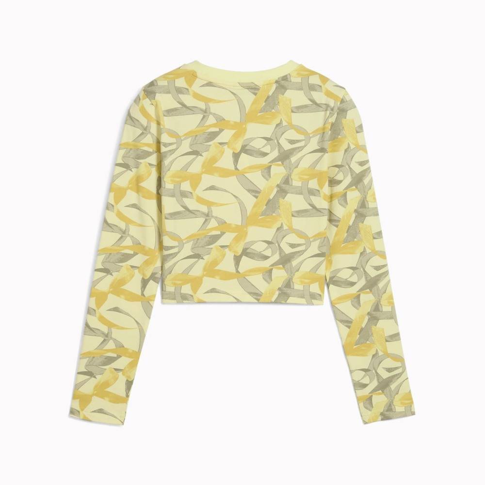 PUMA BOWTIQUE AOP LONGSLEEVE TEE G