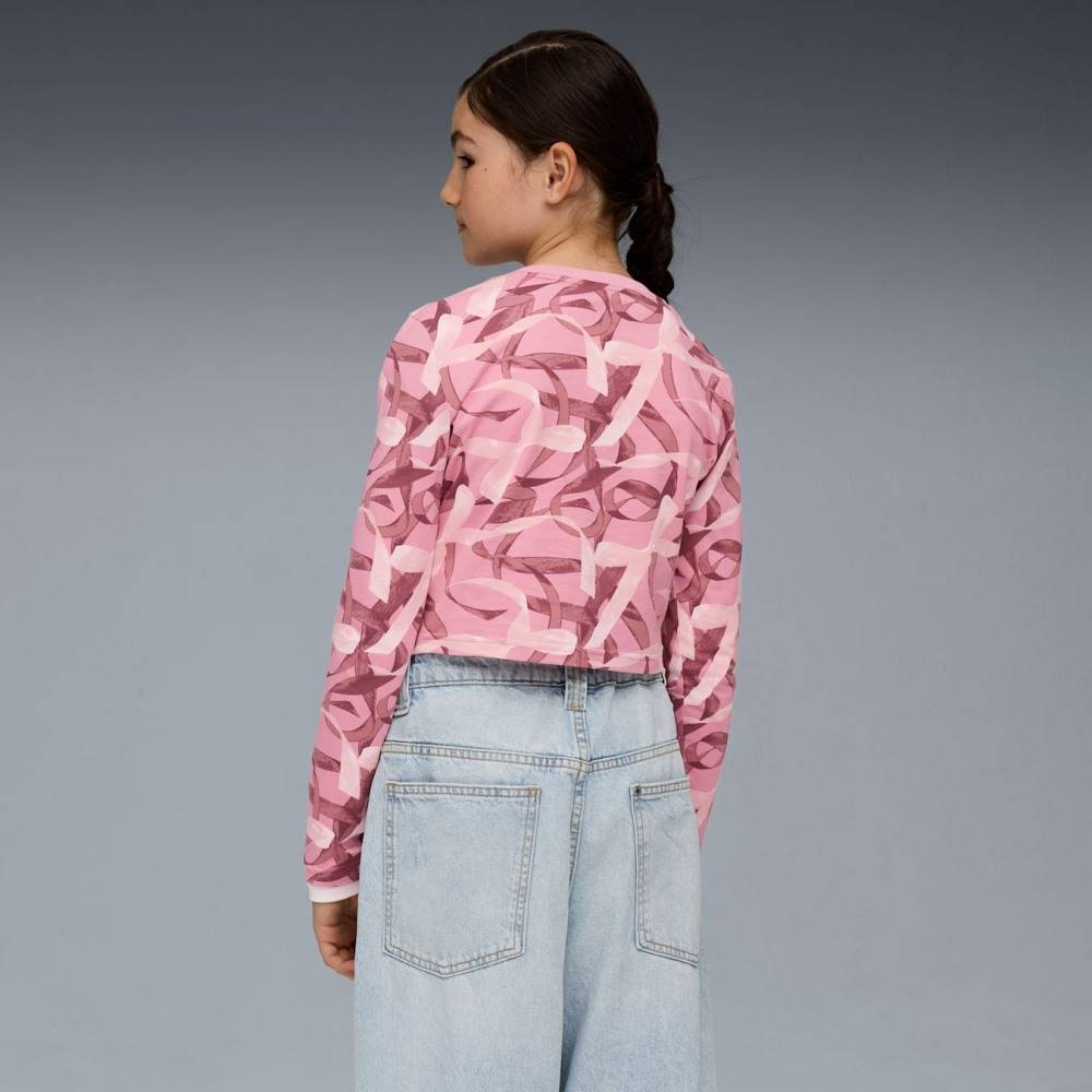 PUMA BOWTIQUE AOP LONGSLEEVE TEE G