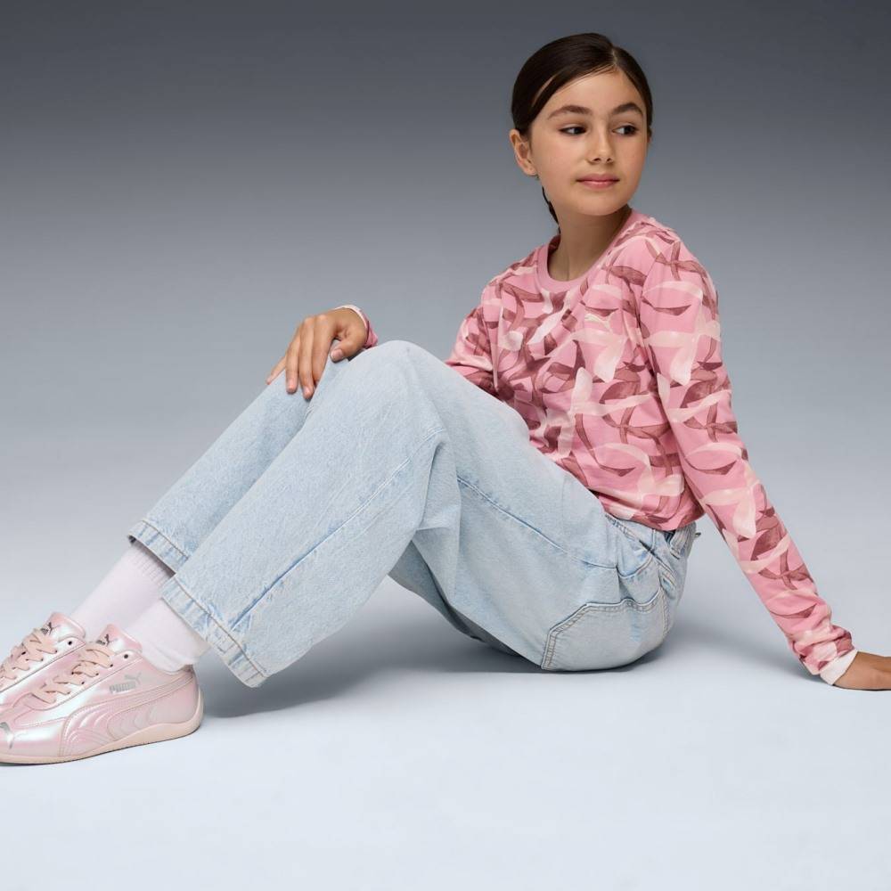 PUMA BOWTIQUE AOP LONGSLEEVE TEE G