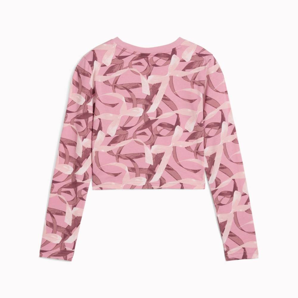PUMA BOWTIQUE AOP LONGSLEEVE TEE G