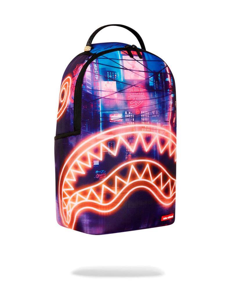 SPRAYGROUND CYBERPUNK CITY BACKPACK