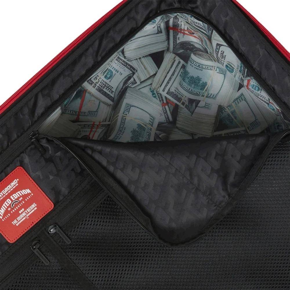 SPRAYGROUND CARBON FIBER FULL SIZE LUGGAGE