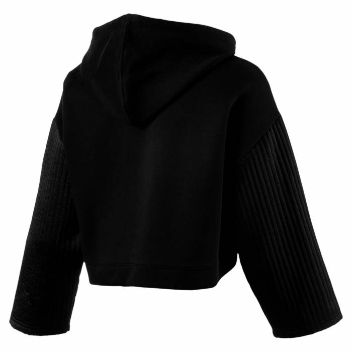 PUMA EVOLUTION QUILTED FULL ZIP HOODY WM