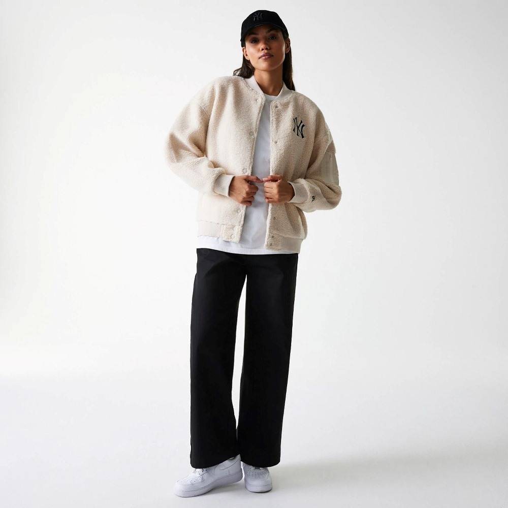 NEW ERA WMNS MLB OS SHERPA BOMBER NEW YORK YANKEES