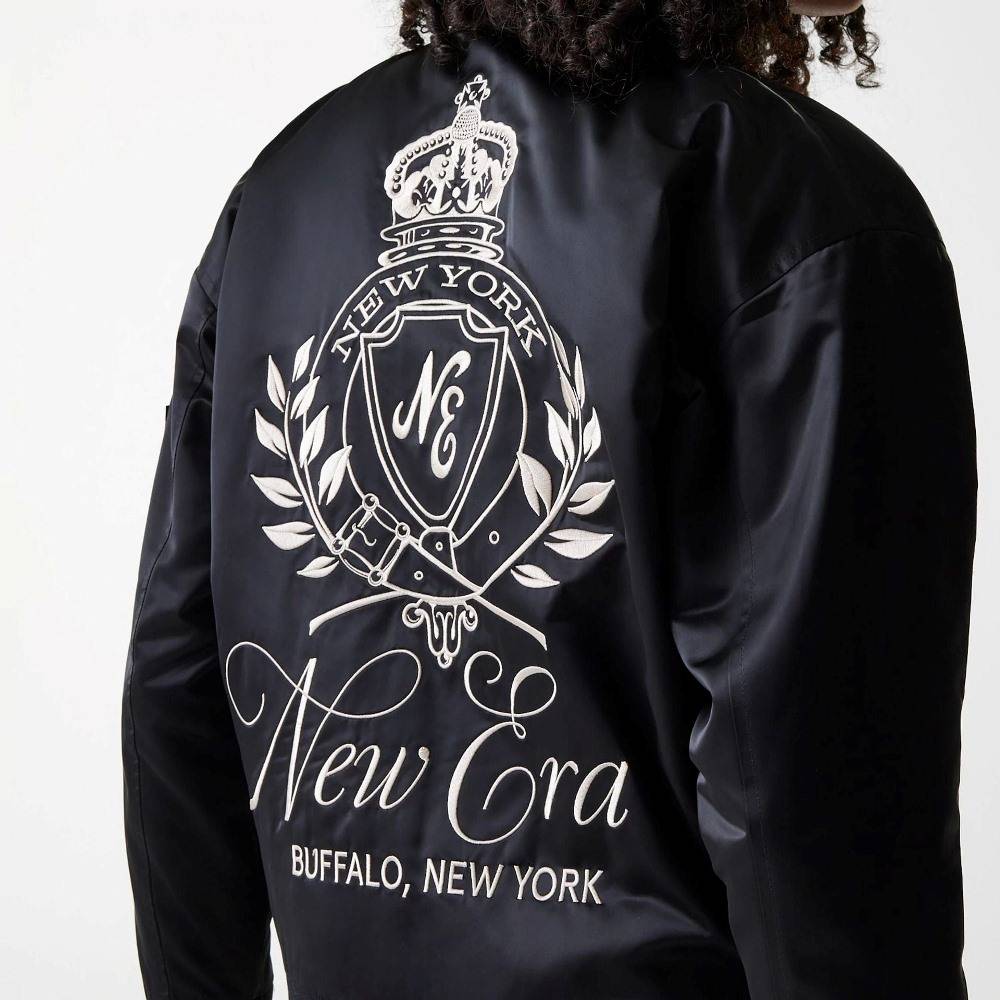 NEW ERA WMNS SATIN BOMBER