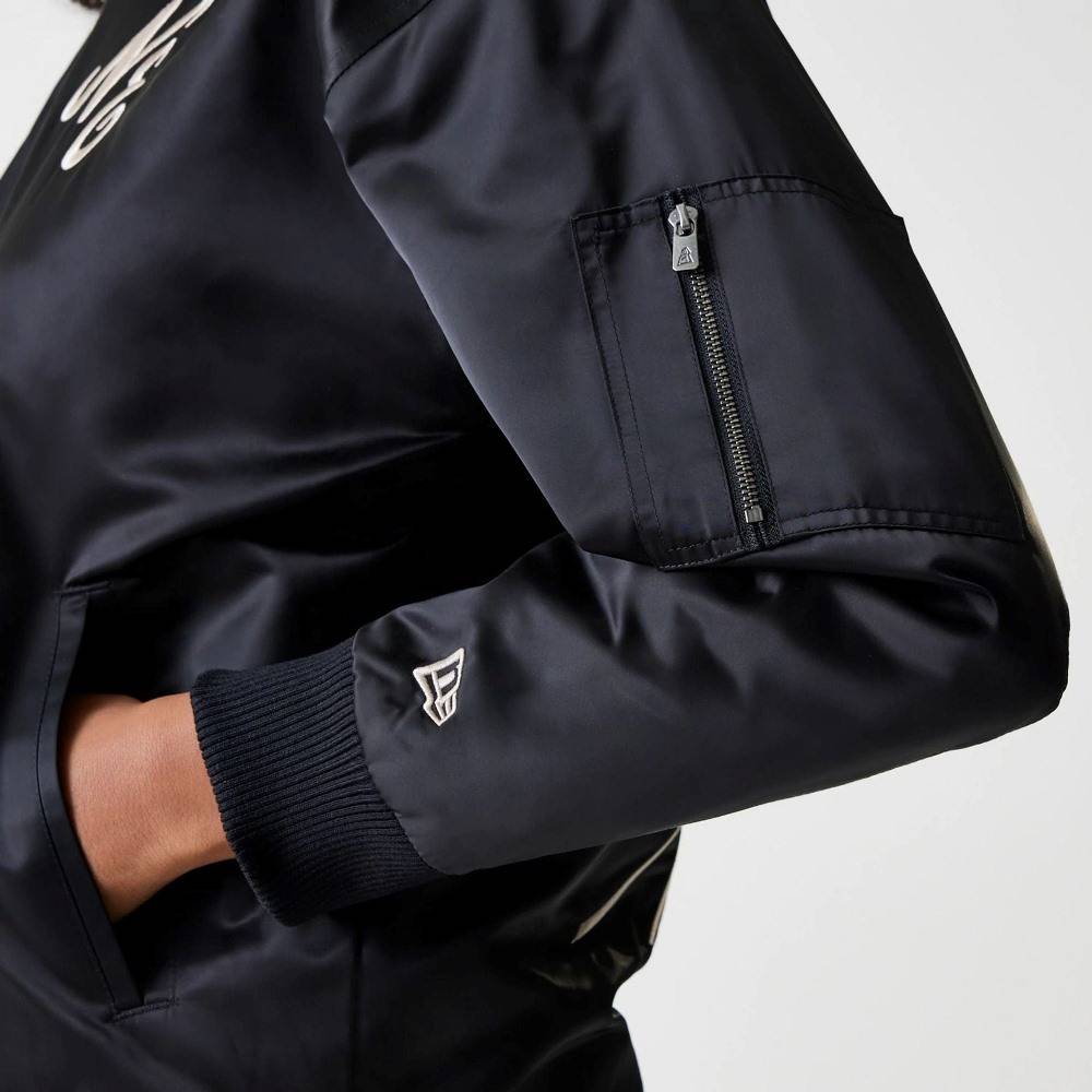 NEW ERA WMNS SATIN BOMBER