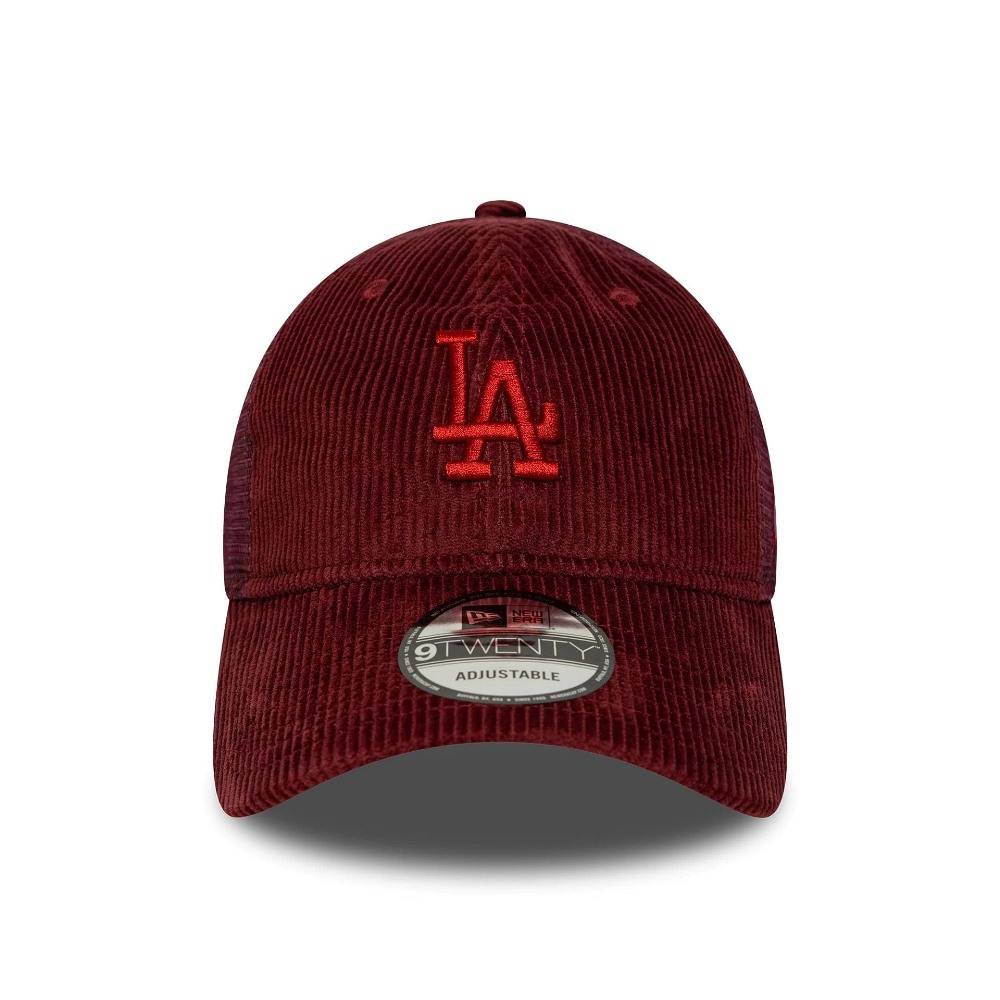 NEW ERA CORD 9TWENTY TRUCKER LOS ANGELES DODGERS ADJUSTABLE CAP