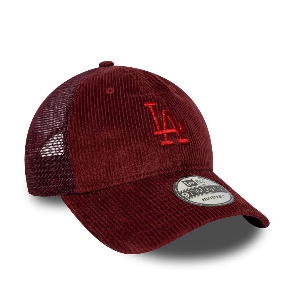 NEW ERA CORD 9TWENTY TRUCKER LOS ANGELES DODGERS ADJUSTABLE CAP