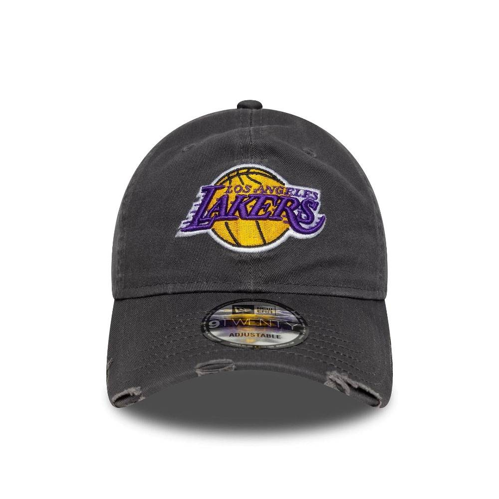 NEW ERA WASH DISTRESS 9TWENTY LA LAKERS ADJUSTABLE CAP