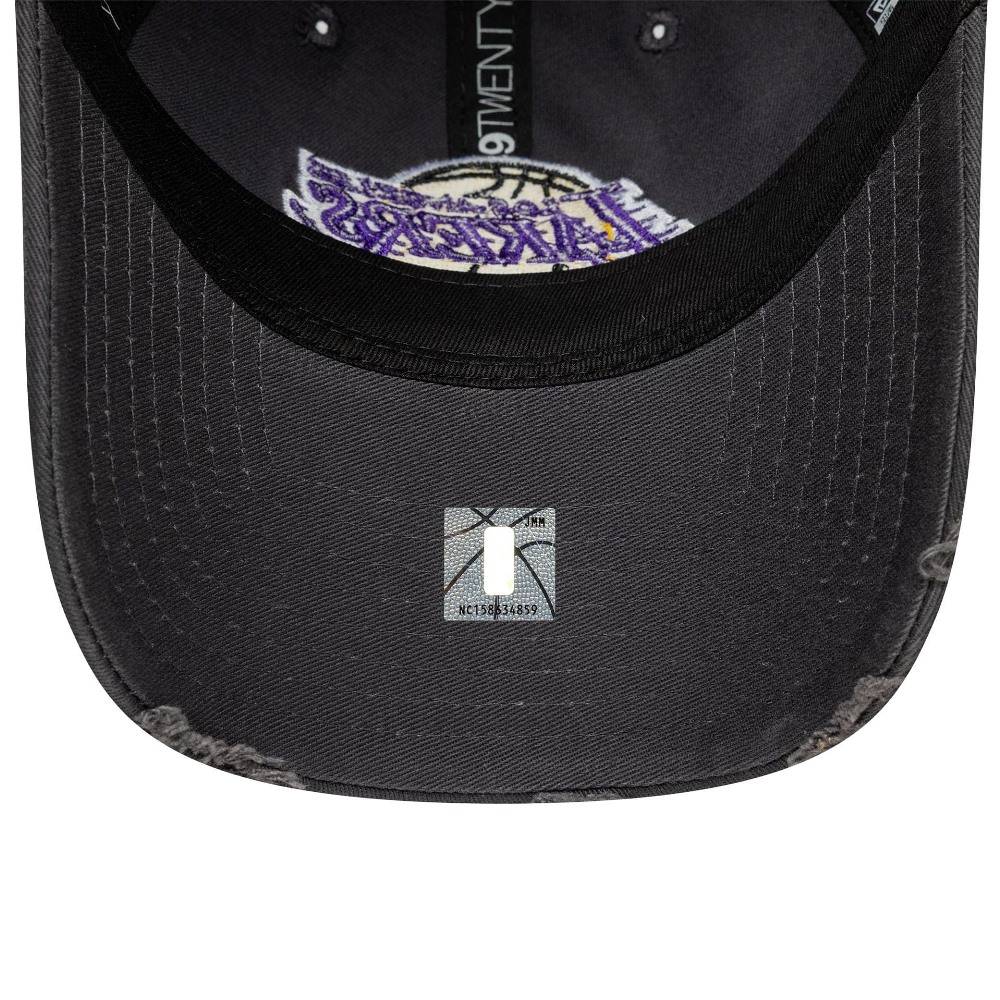 NEW ERA WASH DISTRESS 9TWENTY LA LAKERS ADJUSTABLE CAP