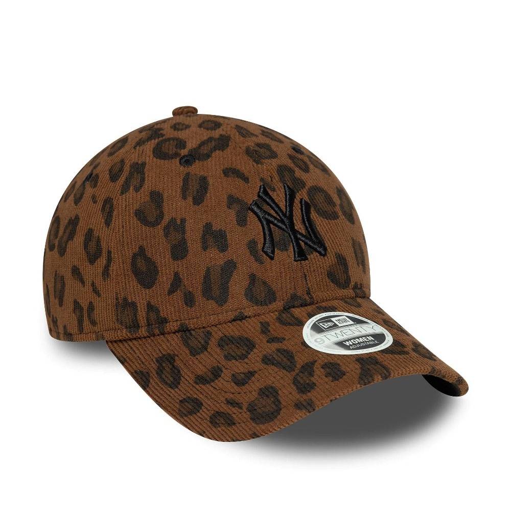 NEW ERA WMNS LEOPARD CORD 9TWENTY NEW YORK YANKEES ADJUSTABLE CAP