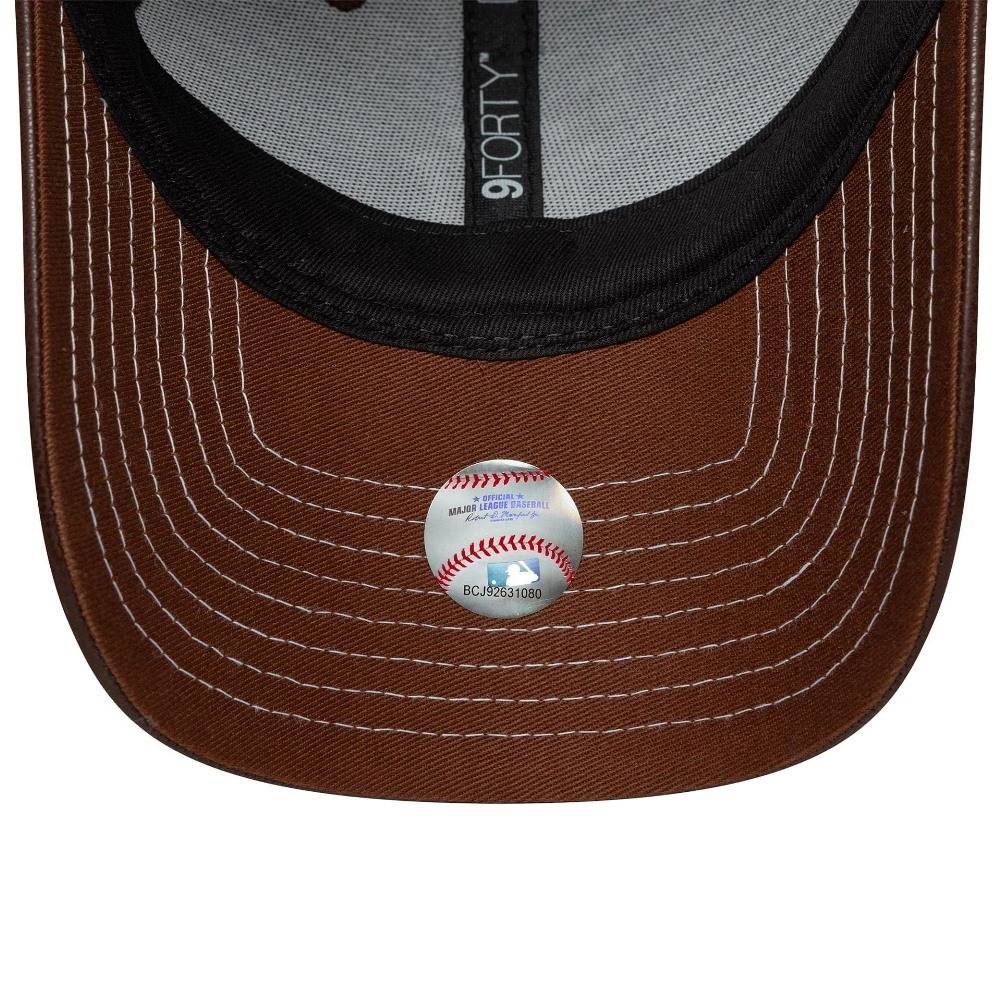 NEW ERA WMNS TOPSTITCH PU 9FORTY NEW YORK YANKEES ADJUSTABLE CAP
